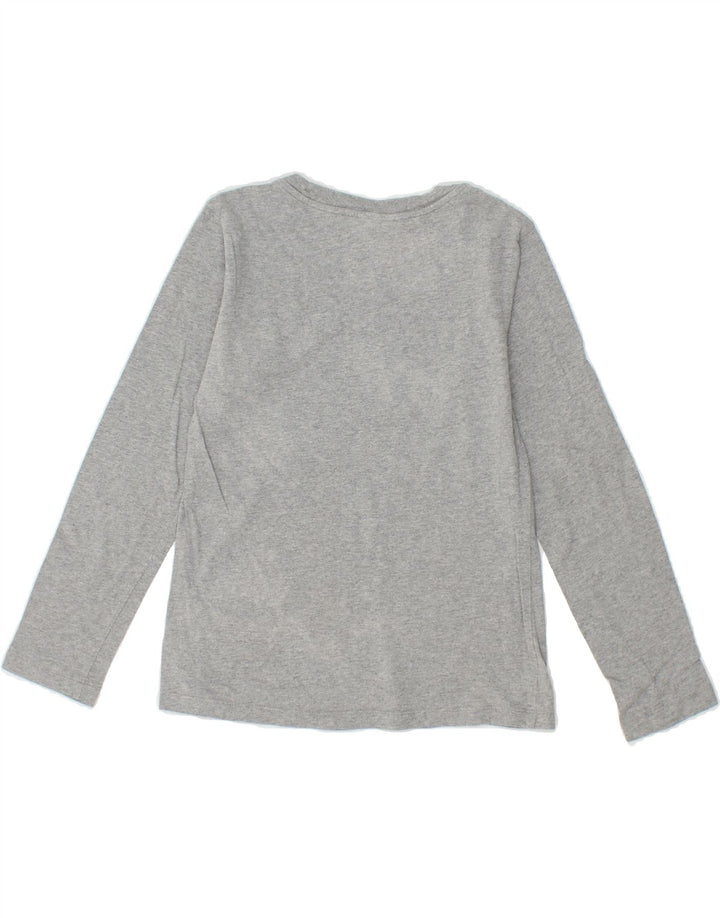 CHAMPION Girls Graphic Top Long Sleeve 11-12 Years Large  Grey Vintage Champion and Second-Hand Champion from Messina Hembry 