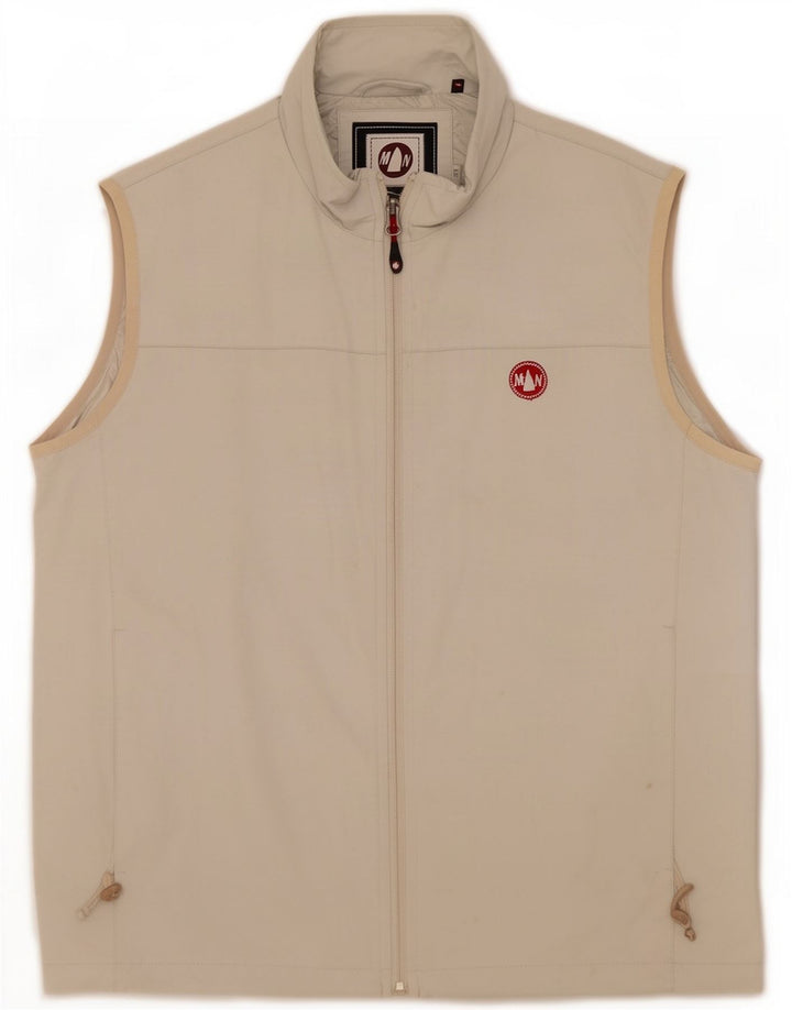 Gilet da uomo Murphy & Nye UK 40 Large bianco in poliammide