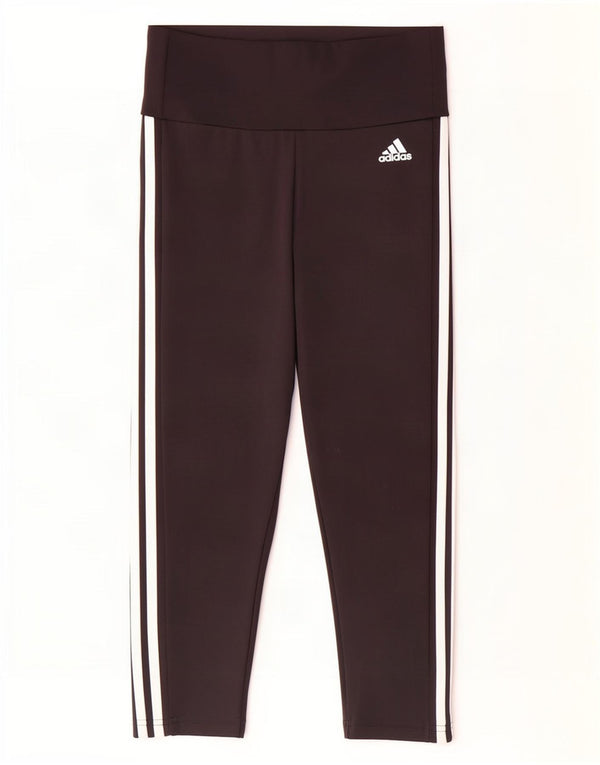 Leggings Adidas Aeroready Capri da donna UK 8/10 Small Poliestere nero
