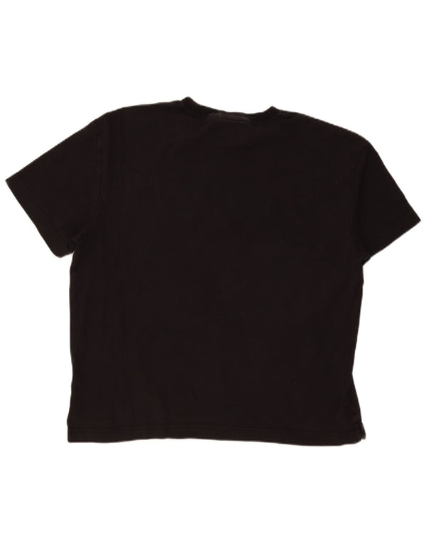 T-shirt grafica da uomo Comfort Fit Calvin Klein Top XL in cotone nero