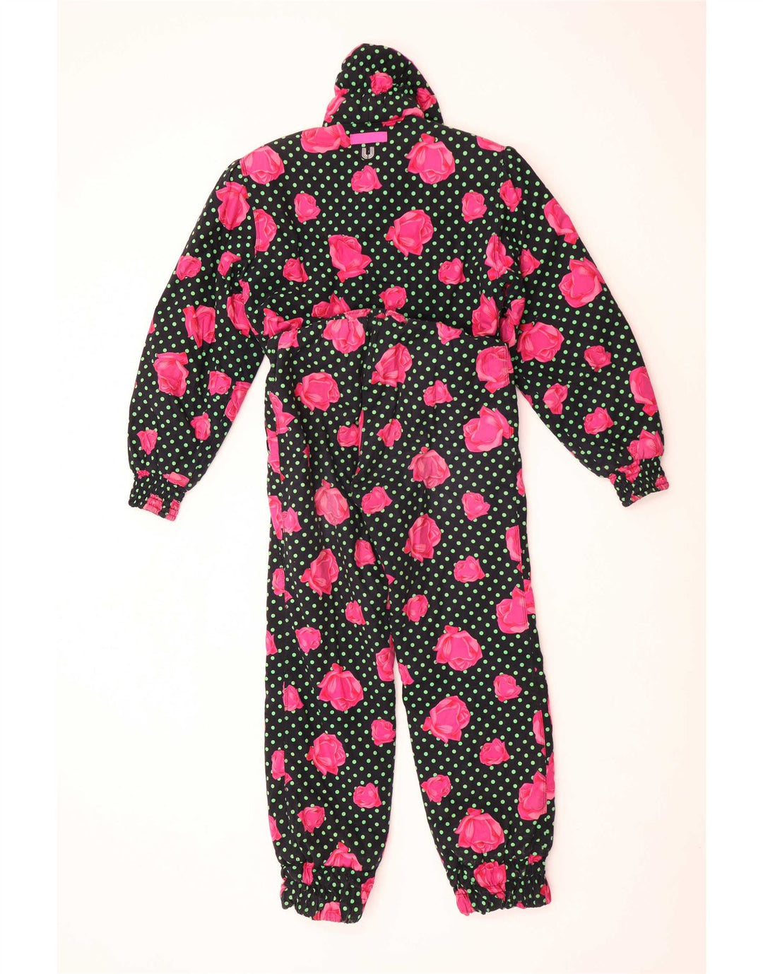 Tuta da sci da donna Ungaro IT 44 Cotone floreale nero medio