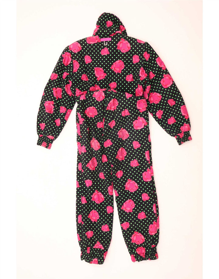 Tuta da sci da donna Ungaro IT 44 Cotone floreale nero medio