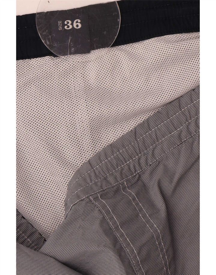 Pantaloncini da bagno da uomo North Sails grandi in poliestere grigio