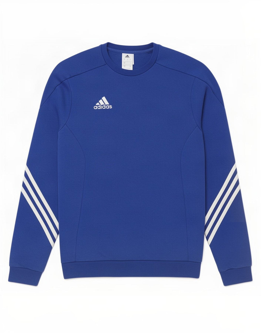 Felpa Adidas Uomo Maglione Piccolo Blu Cotone