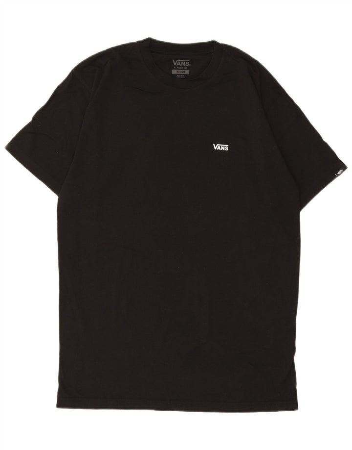 T-shirt da uomo Vans Classic Fit, vestibilità media, cotone nero