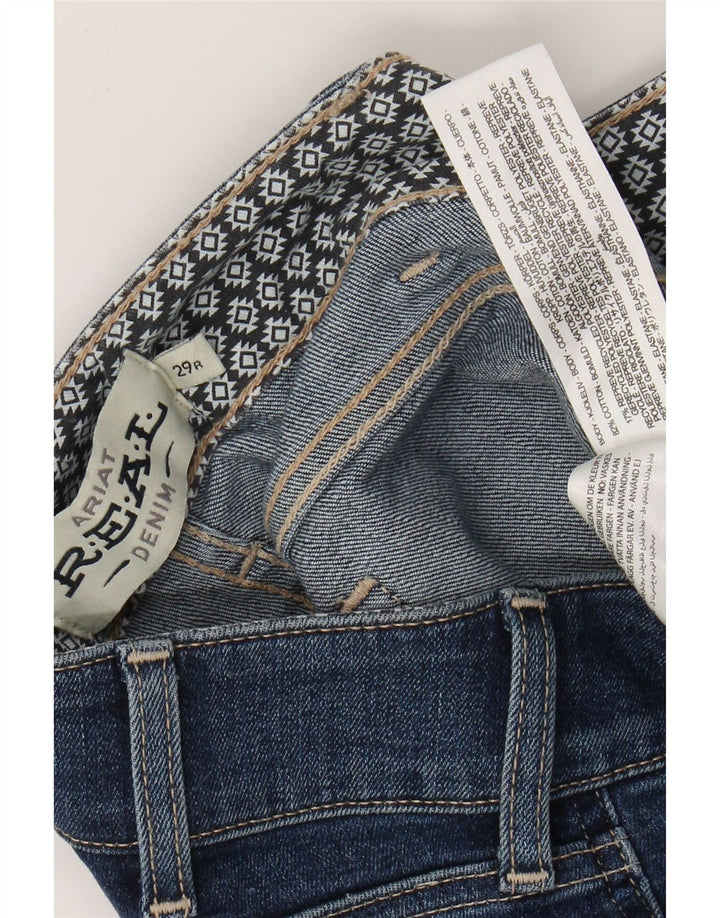 Jeans dritti da donna ARIAT W29 L29 cotone blu