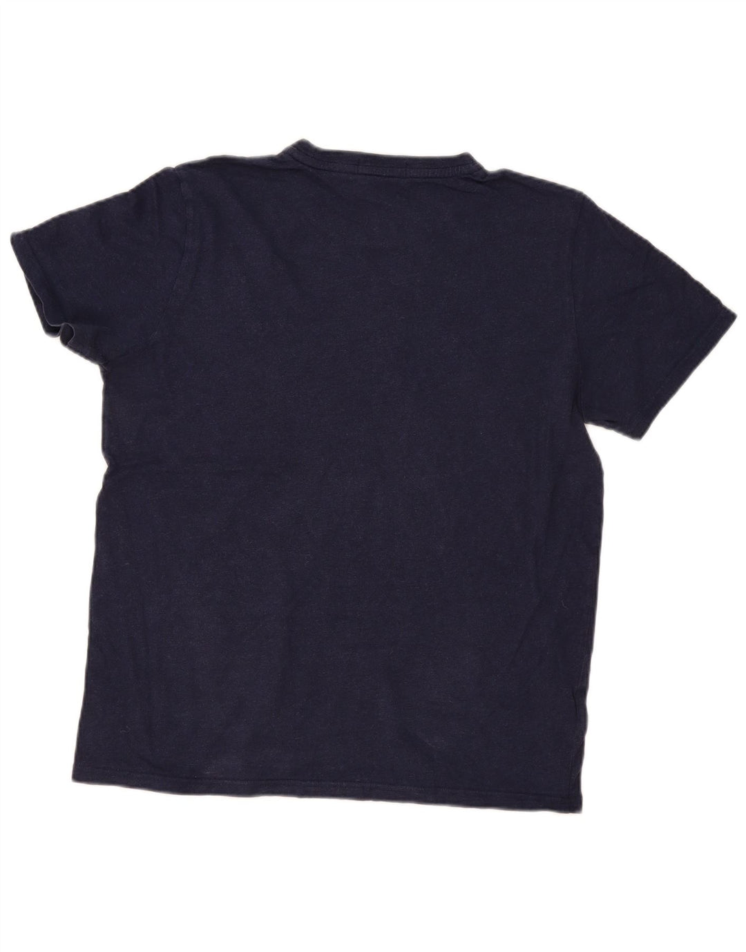 T-shirt da uomo Fred Perry Top grande in cotone blu navy