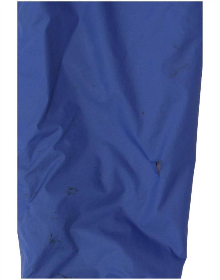 Giacca a vento con cappuccio K-Way Bambino 11-12 anni Blu in poliammide