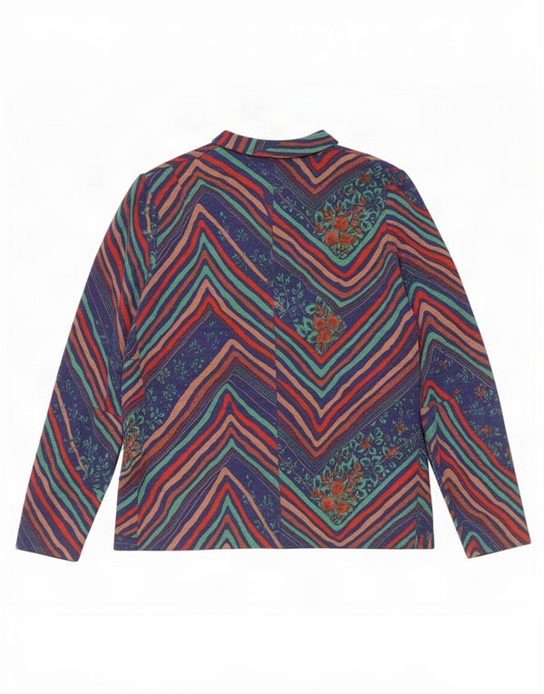 Camicetta da donna Caprice UK 16 grande blu navy floreale