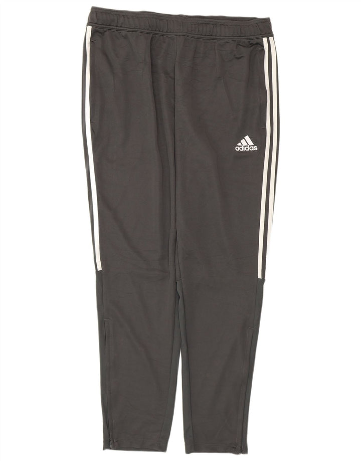 Pantaloni da tuta ADIDAS Aeroready da uomo XL grigio poliestere