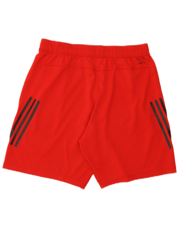 Pantaloncini sportivi Adidas Aeroready da uomo di grandi dimensioni in poliestere rosso