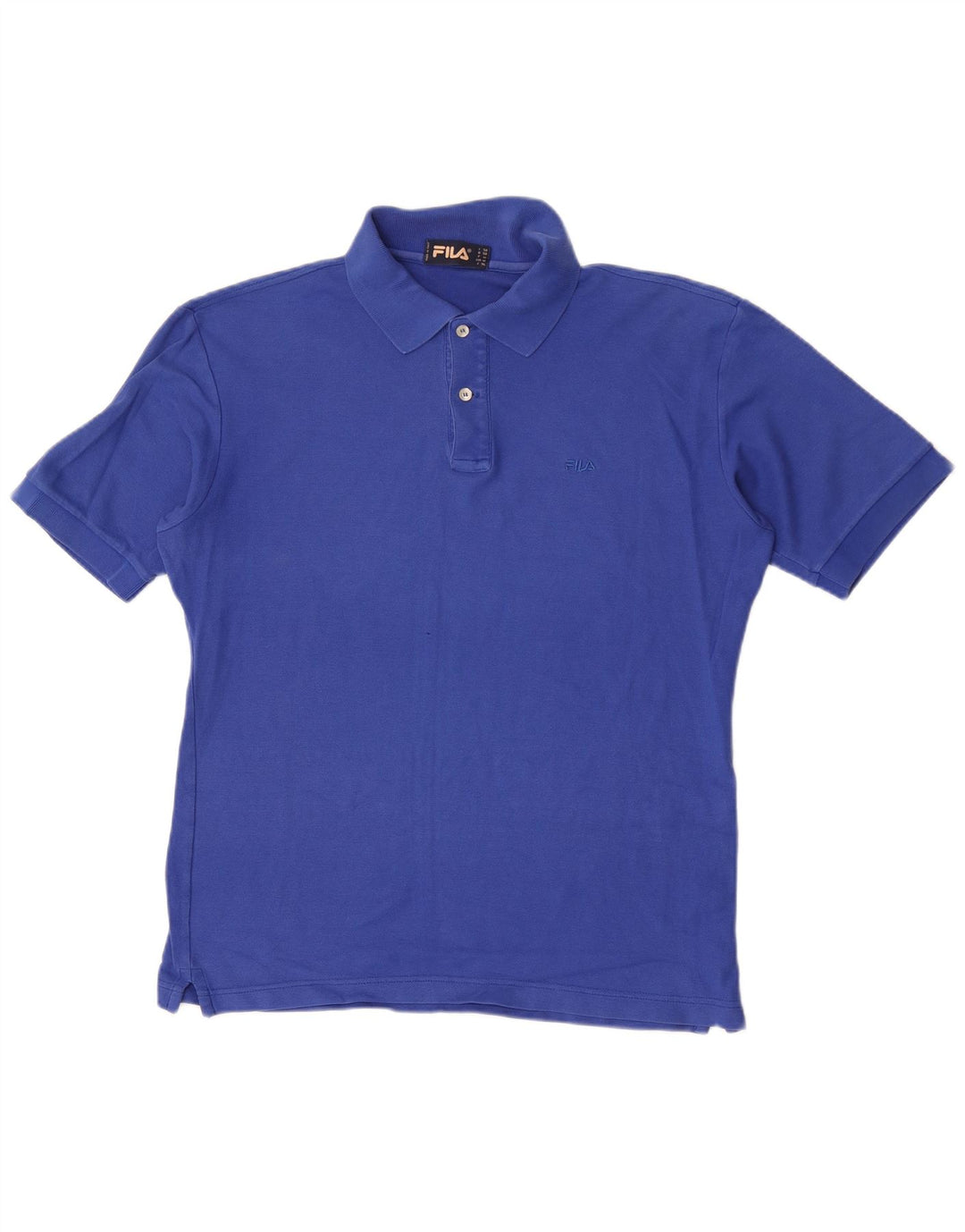 Polo Fila Uomo IT 50 Blu Medio