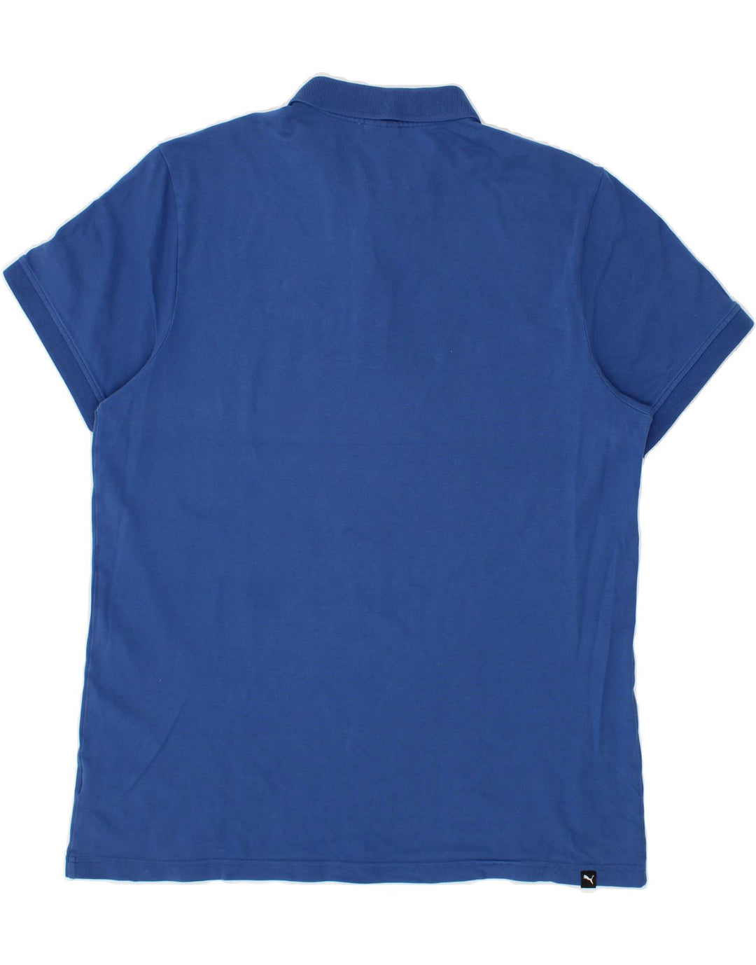 PUMA Mens Polo Shirt XL Blue Vintage Puma and Second-Hand Puma from Messina Hembry 