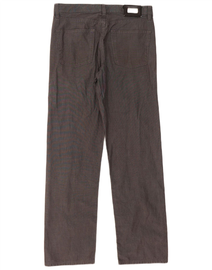 Pantaloni casual dritti da uomo Hugo Boss W34 L32 Grigi