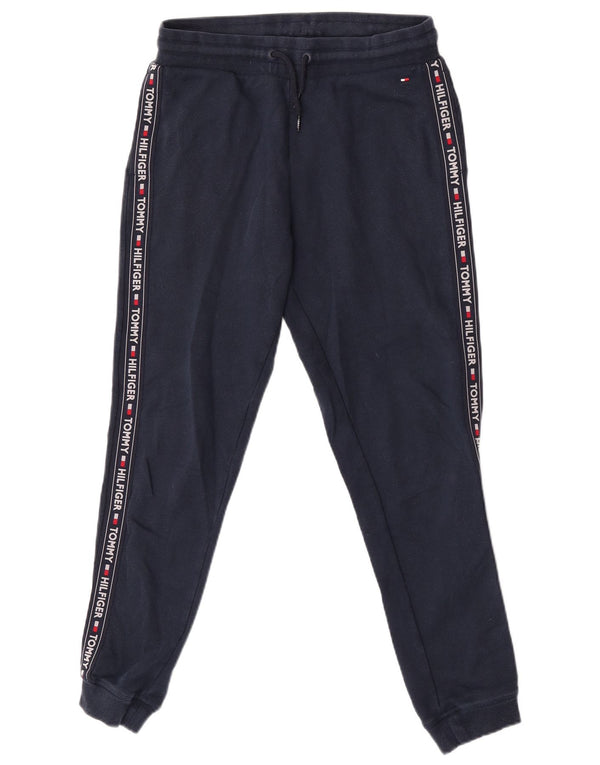 Pantaloni da tuta con grafica da uomo Tommy Hilfiger Joggers medio blu navy