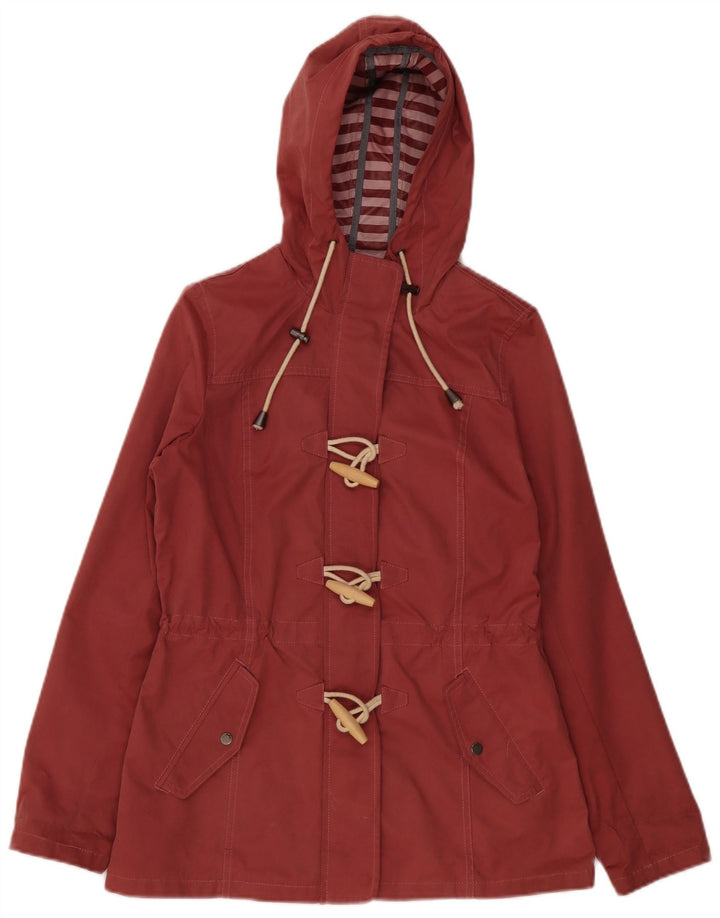 Giacca parka oversize con cappuccio da donna Fat Face UK 10 piccola rossa in poliestere