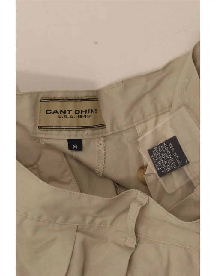 Pantaloncini chino con pegging da uomo Gant medi W32 in cotone beige