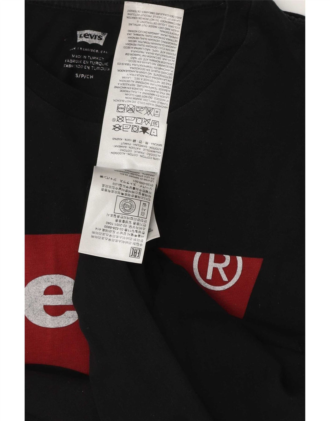 T-shirt grafica da uomo Nike Top Small in cotone nero