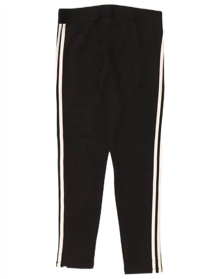 Leggings Adidas Donna UK 12/14 Medio Nero
