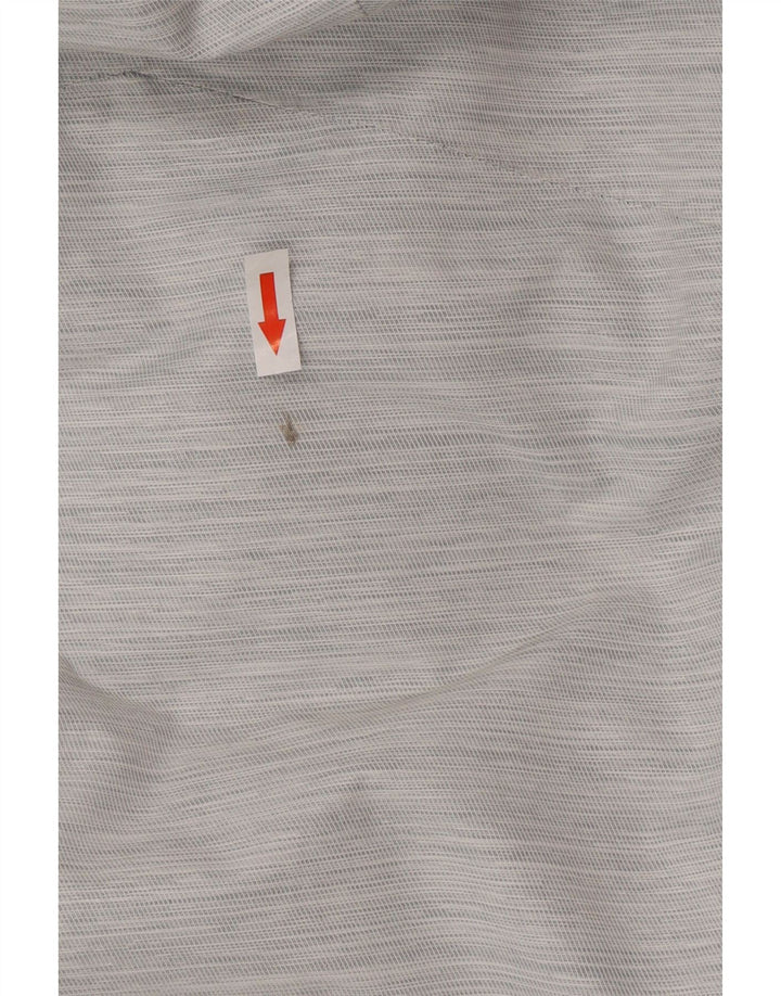 Giacca a vento oversize con cappuccio da donna TCM IT 46 grande gessato grigio