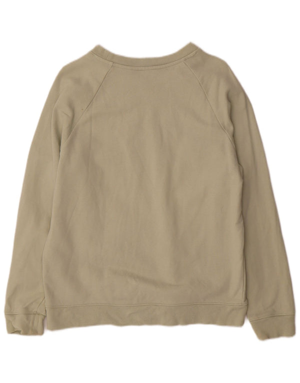 Levi's Felpa oversize con grafica da donna, maglione UK 10, piccolo cotone verde