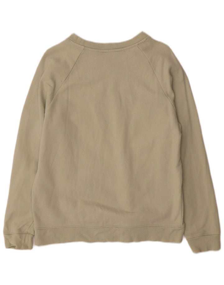 Levi's Felpa oversize con grafica da donna, maglione UK 10, piccolo cotone verde