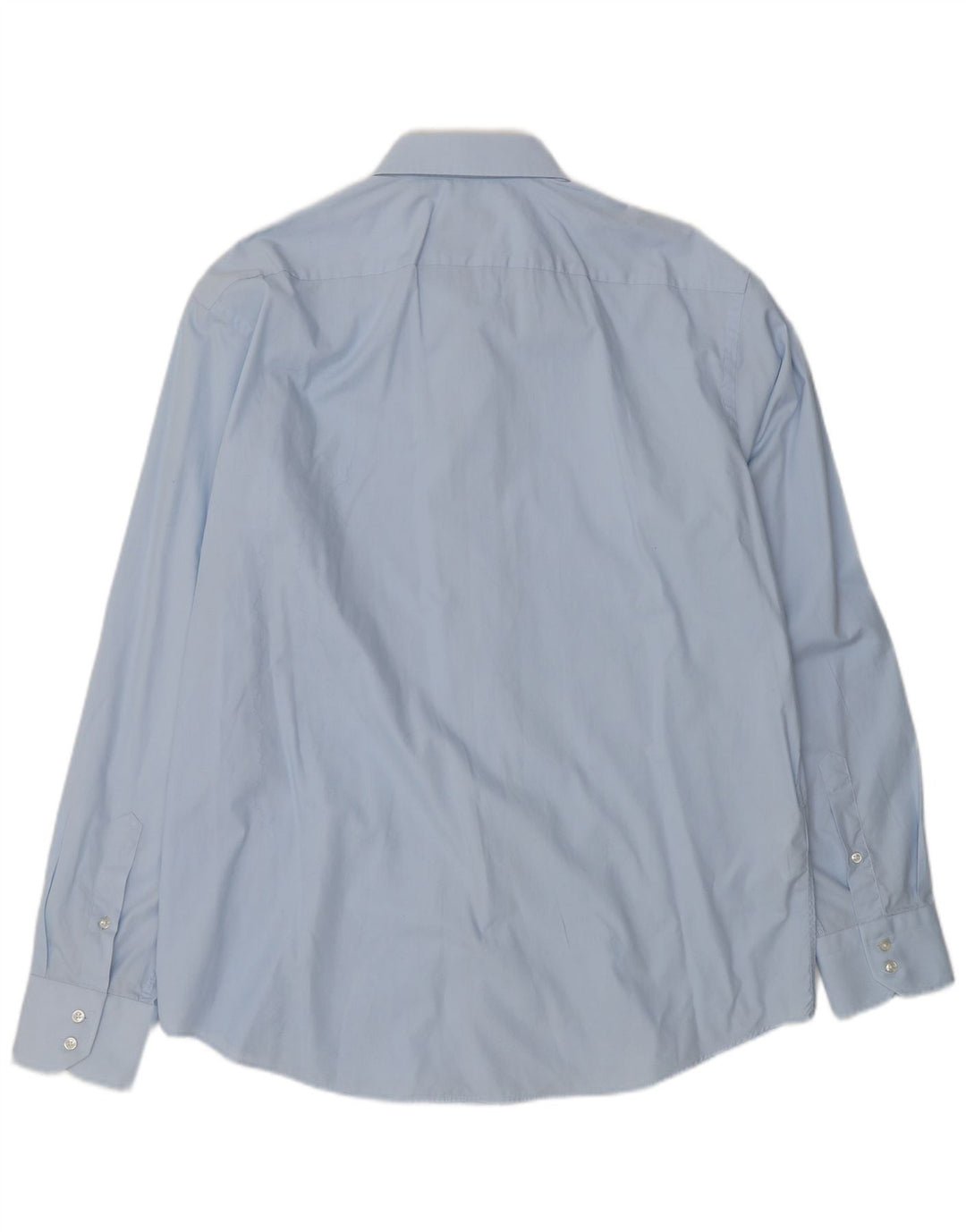 Camicia HUGO BOSS vestibilità regolare da uomo taglia 44 17 1/2 XL cotone blu