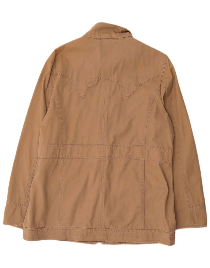 Giacca utility da uomo Paco UK 40 grande cotone marrone