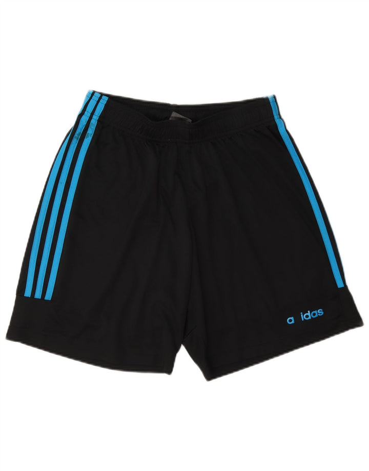 Pantaloncini sportivi Adidas Climalite da uomo medio poliestere nero