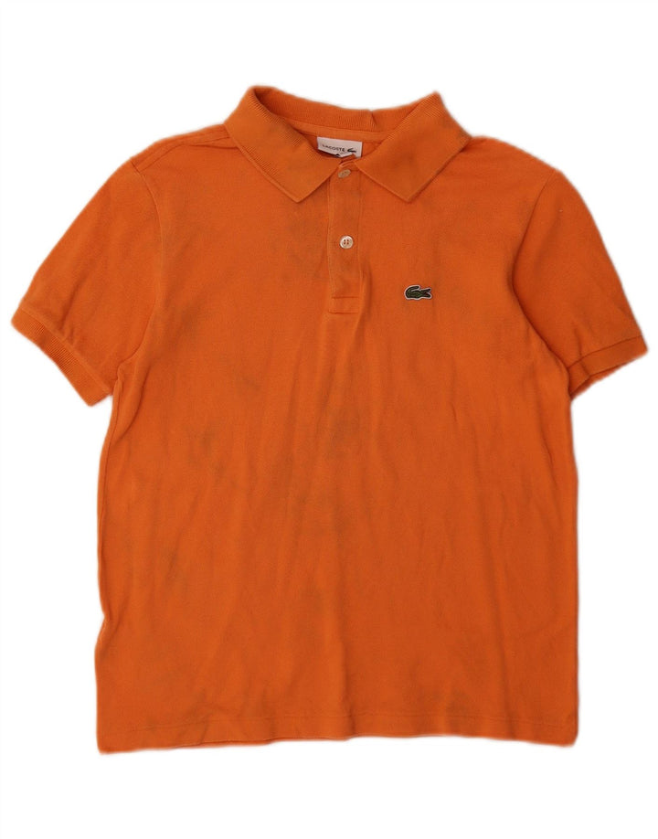 Polo Lacoste Bambino 13-14 Anni Cotone Arancione