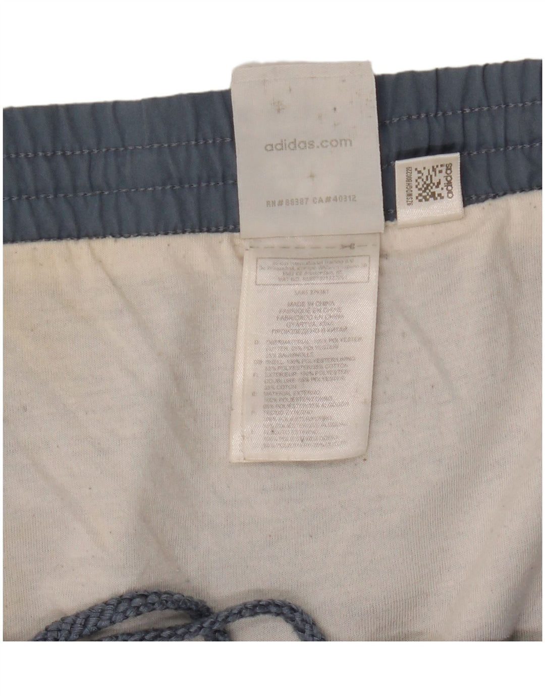 Pantaloncini sportivi da uomo Adidas XL blu poliestere