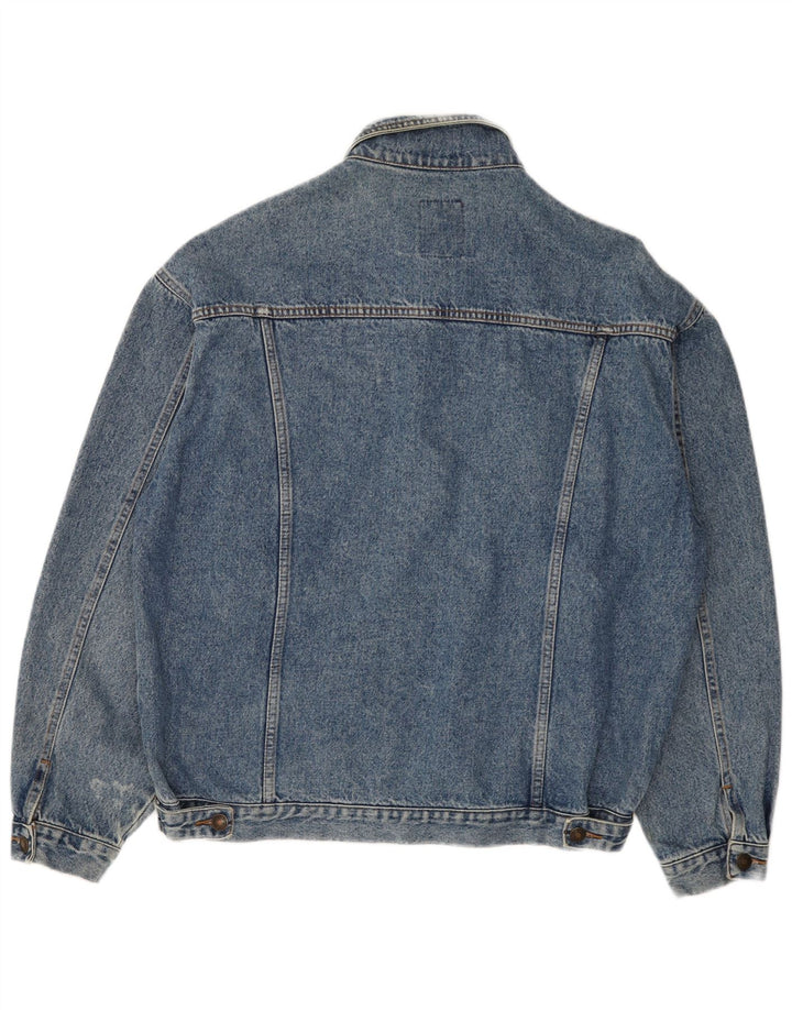 Giacca in denim da uomo Casucci UK 42 XL Blu