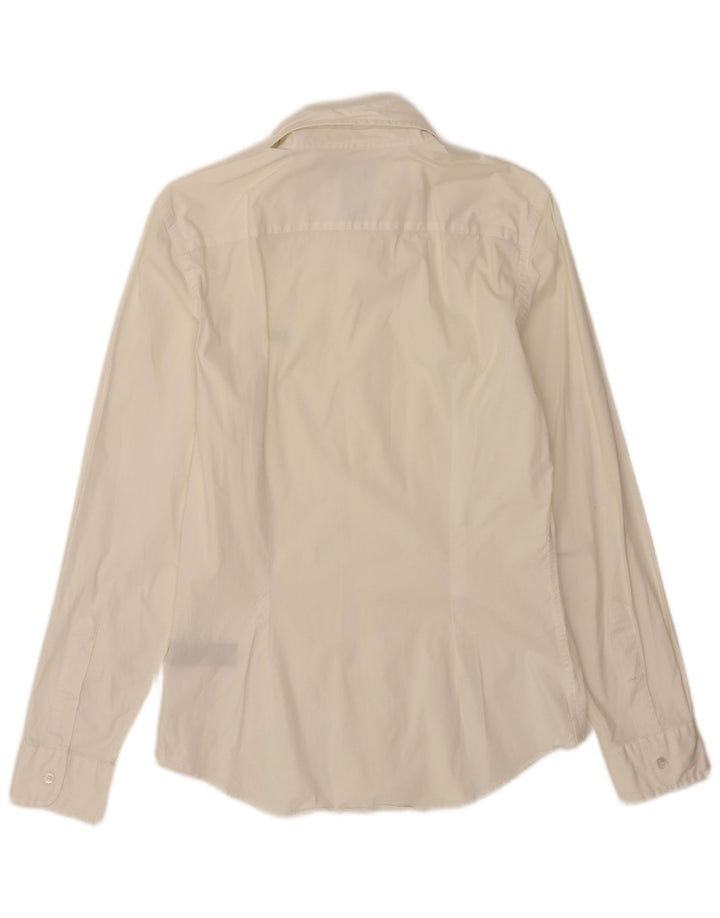 Camicia da uomo Ralph Lauren piccola in cotone bianco