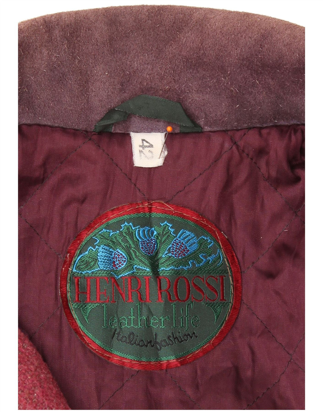 Giacca a vento da donna Henri Rossi EU 42 grande in pelle multicolore