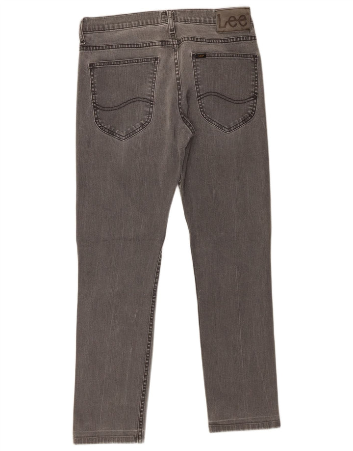 Jeans Lee Powell Slim da uomo W31 L28 cotone grigio