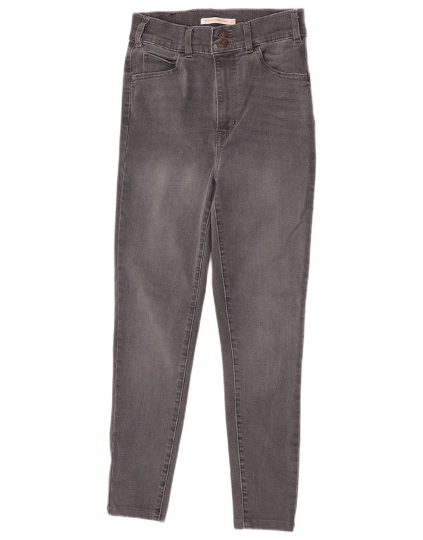 Jeans Levi's Mile High Super Skinny da donna W27 L28 in cotone grigio