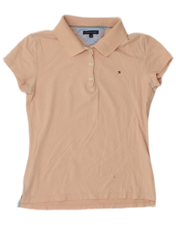 Polo da donna Tommy Hilfiger UK 12 arancione medio