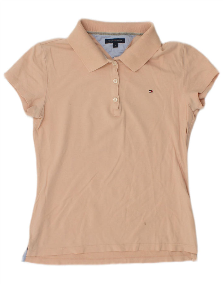 Polo da donna Tommy Hilfiger UK 12 arancione medio