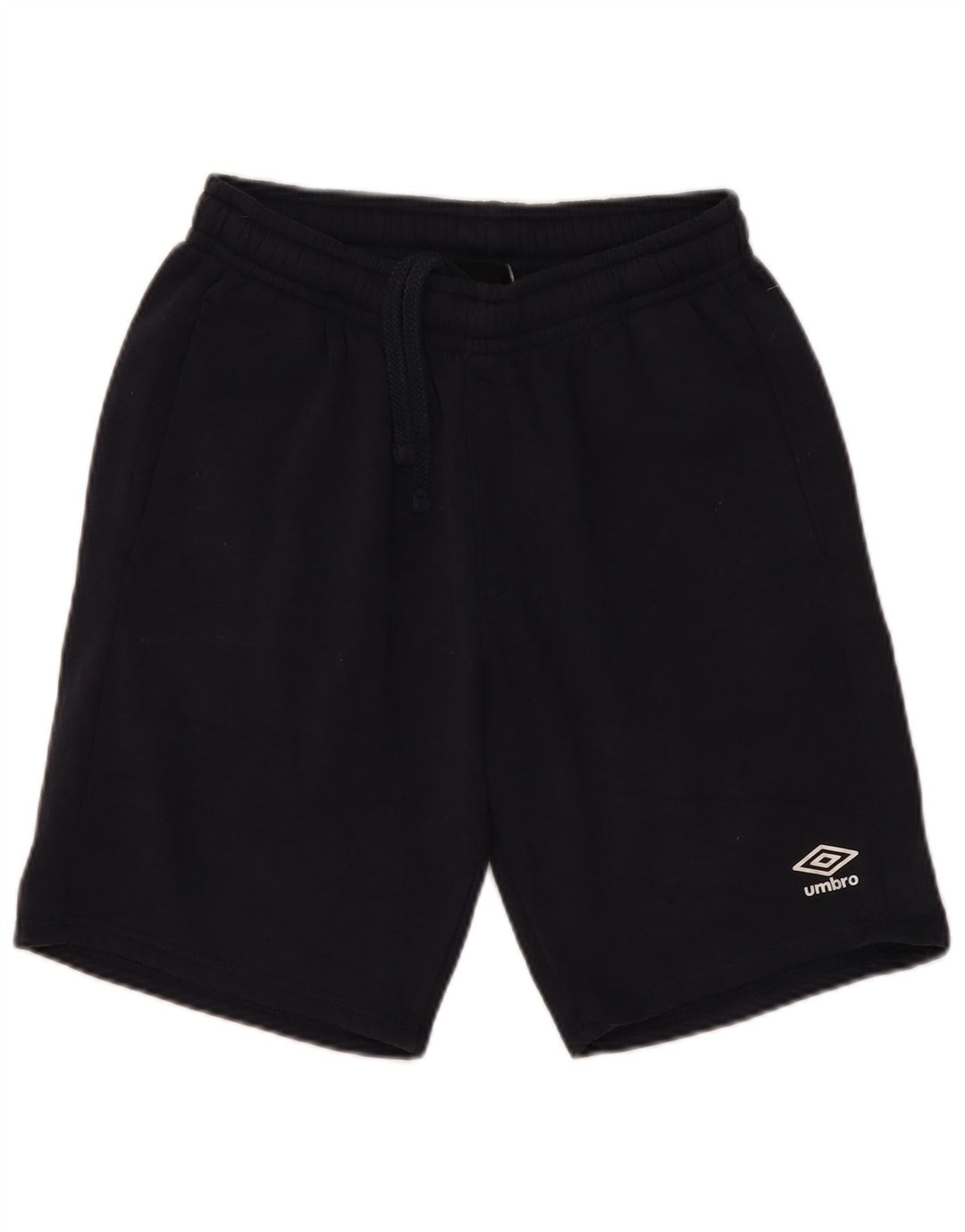 Pantaloncini sportivi da uomo Umbro medio in cotone blu navy