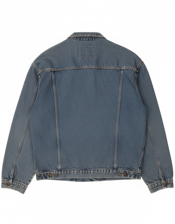 Giacca in denim da uomo Casucci UK 42 XL Blu