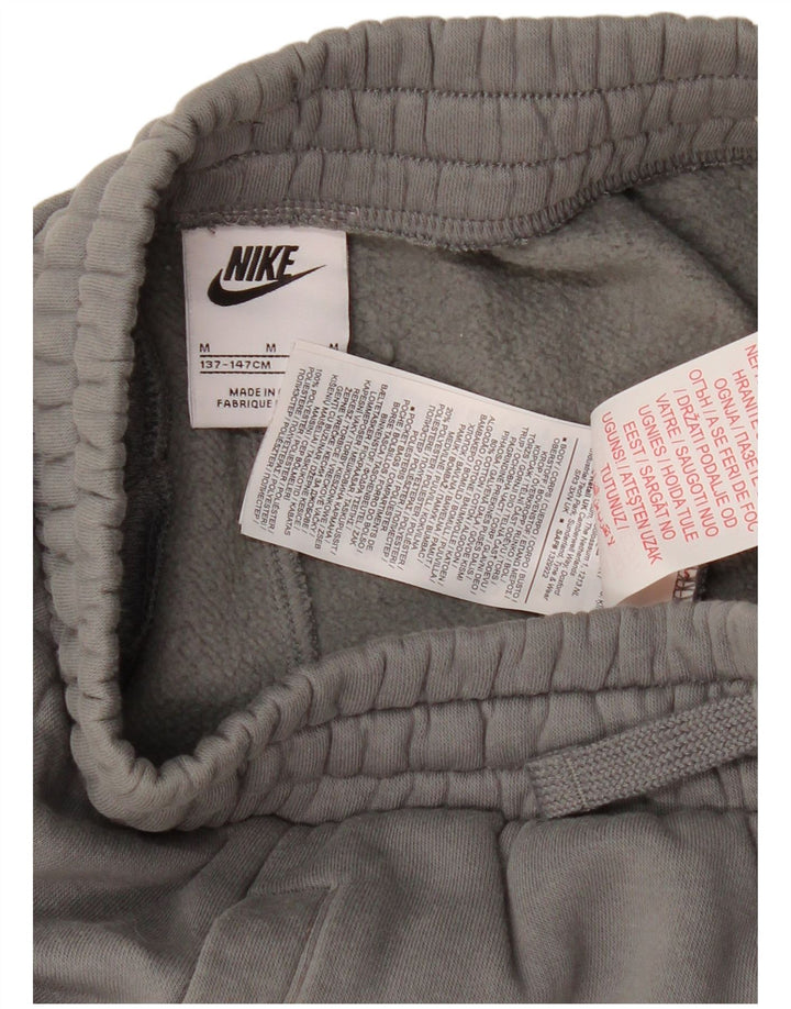 Pantaloncini sportivi NIKE da bambino 10-11 anni in cotone grigio medio
