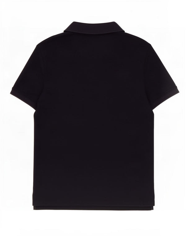 Calvin Klein Mens Polo Shirt Medium Navy Blue Cotton
