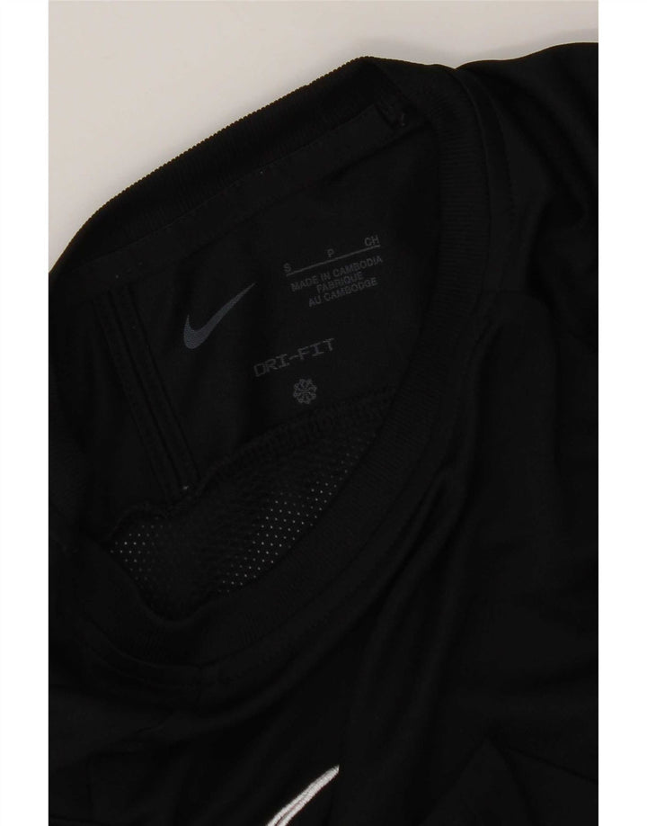 T-shirt Nike Dri Fit da uomo piccola nera