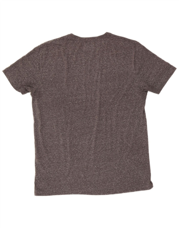 T-shirt grafica da uomo Marlboro Classics Top XL poliestere chiazzato grigio