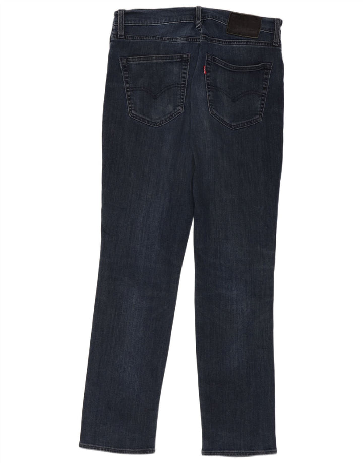 Jeans slim da uomo Levi's W32 L30 in cotone blu navy