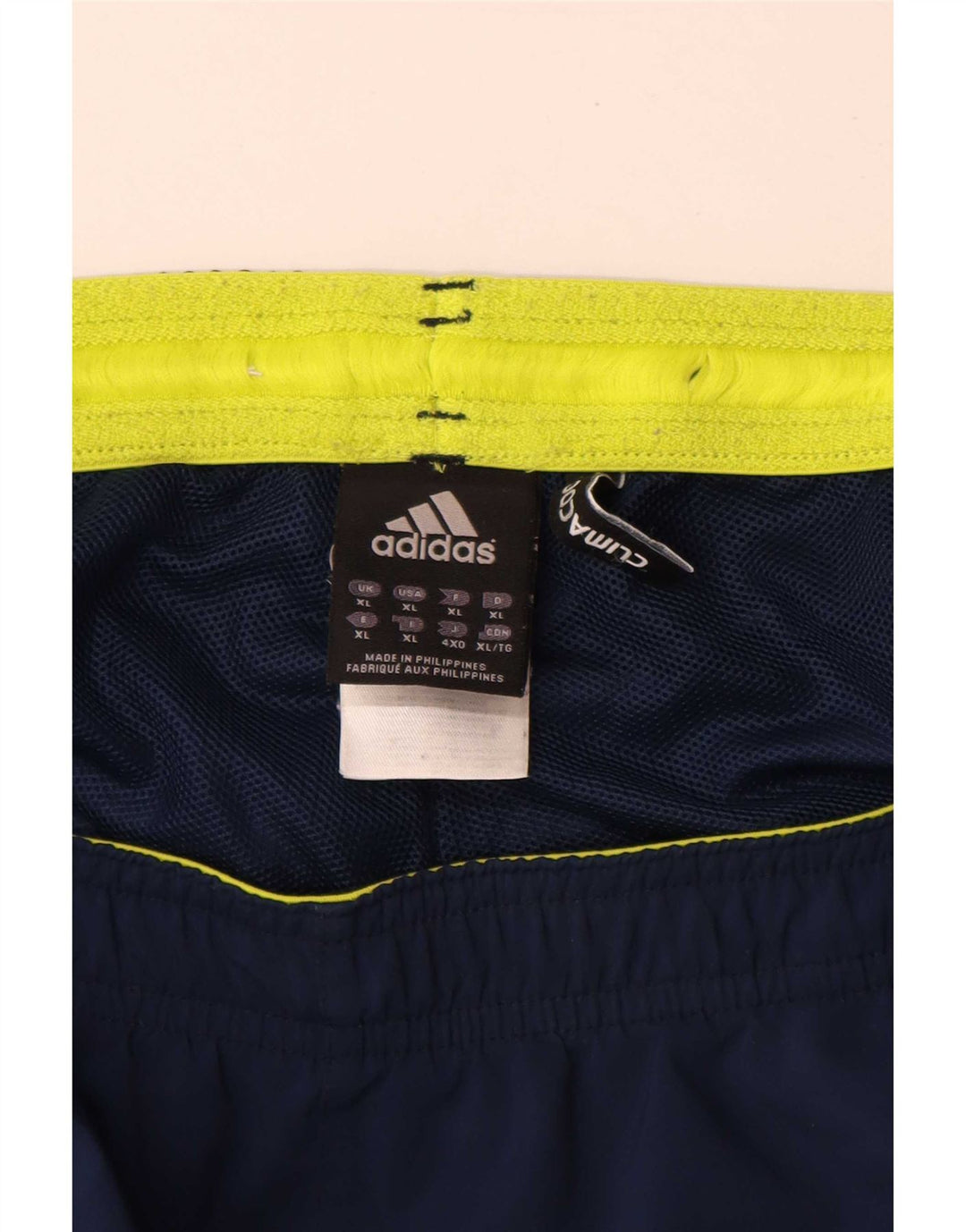 Pantaloncini sportivi Adidas Climacool Bermuda da uomo XL blu navy in poliestere