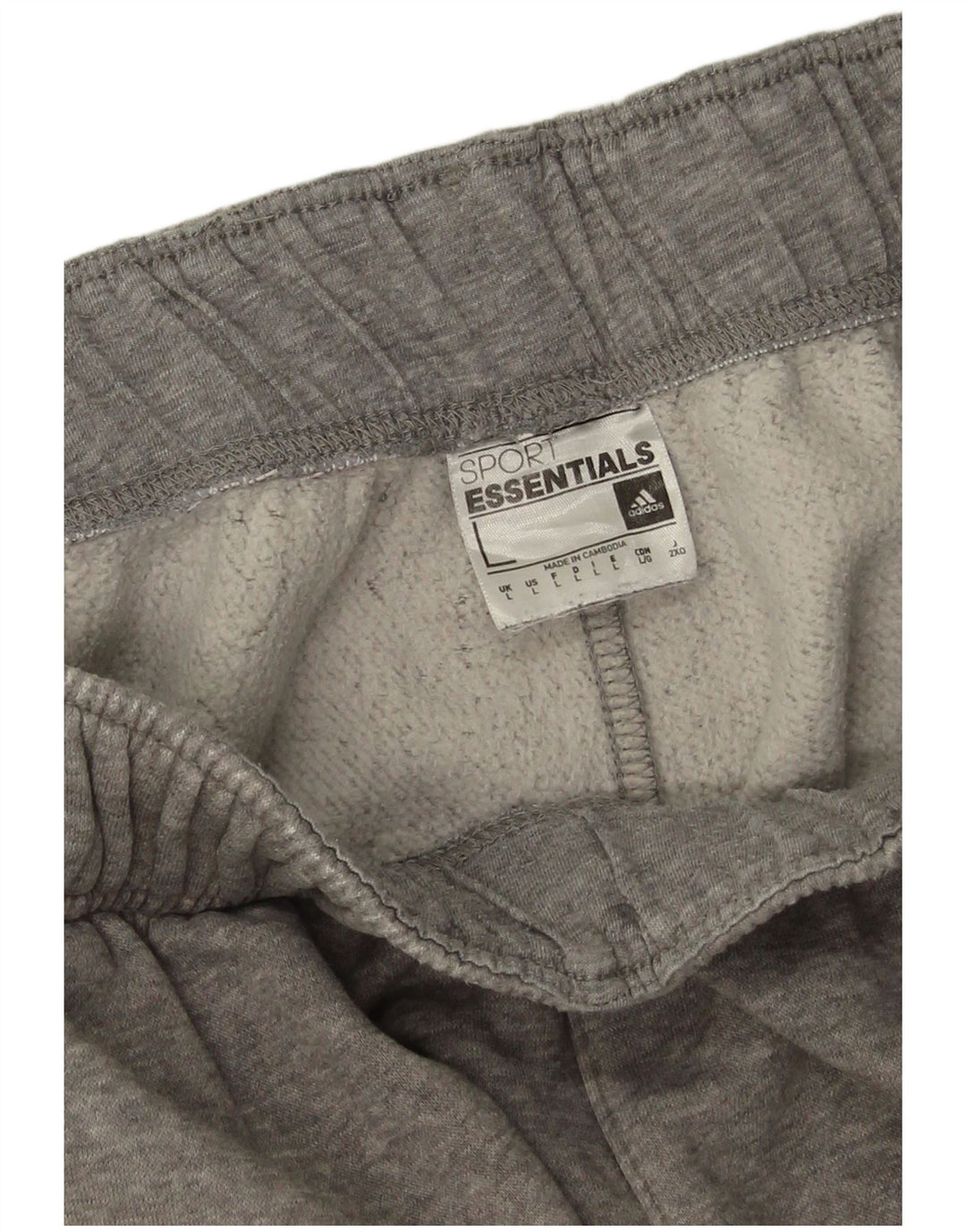 Pantaloni da tuta grafica da uomo Adidas Joggers grandi grigi