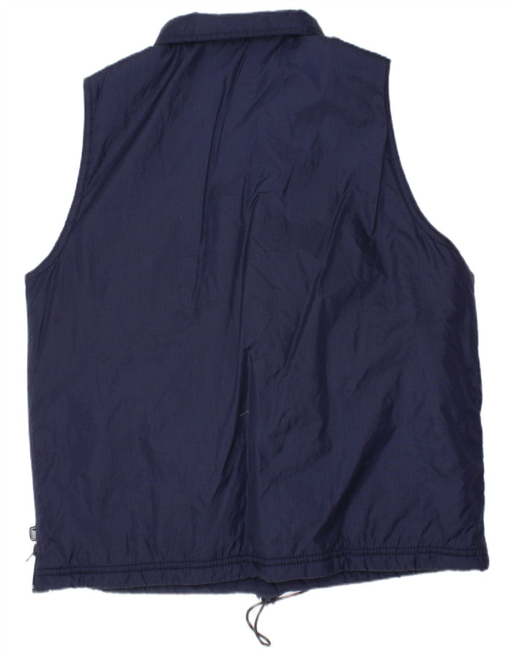 Gilet imbottito per ragazzi Ellesse 10-11 anni in poliestere blu navy