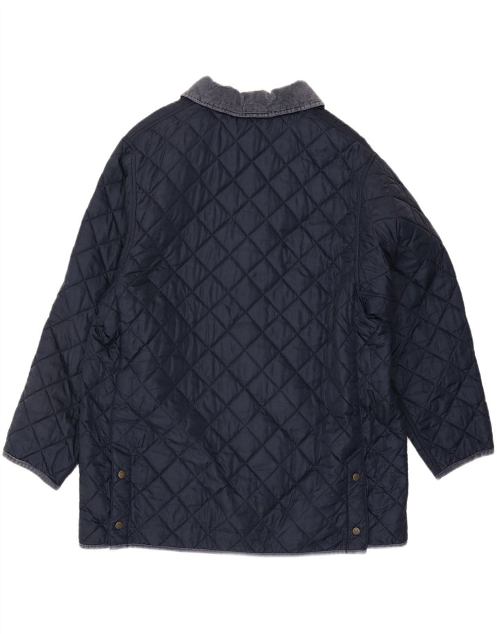 Giacca trapuntata da uomo Henri Lloyd UK 42 XL Nylon blu navy