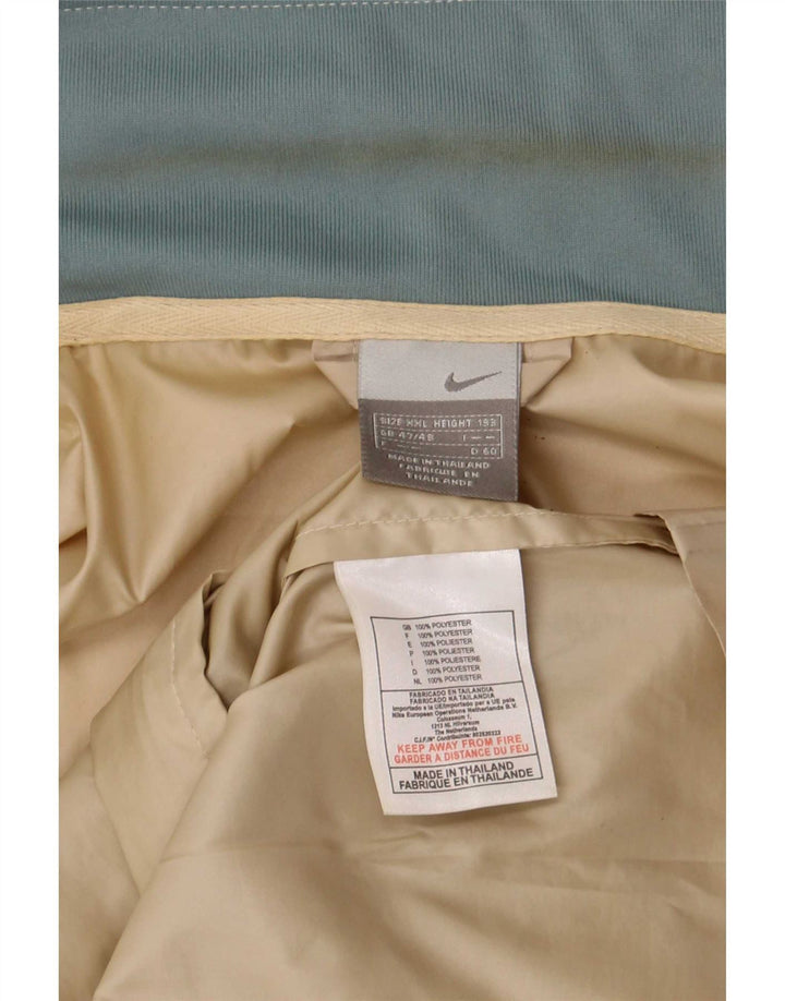 Giacca da tuta da uomo Nike 2XL Poliestere a righe beige